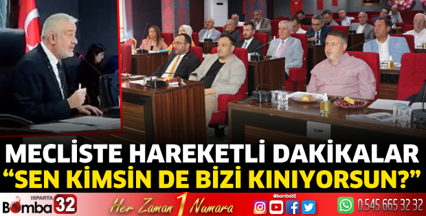 Sen kimsin de bizi kınıyorsun?