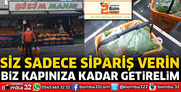 SEN SİPARİŞİNİ VER, BİZ KAPINA KADAR GETİRELİM