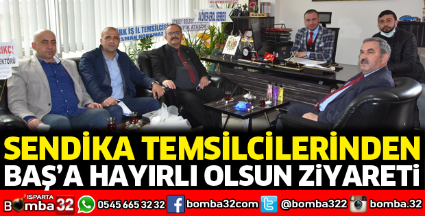 Sendika Temsilcilerinden Isparta basınına destek sözü
