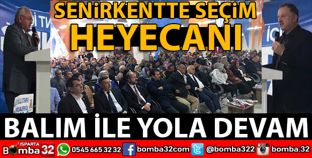 SENİRKENT AK PARTİ İLÇE KONGRESİ YAPILDI