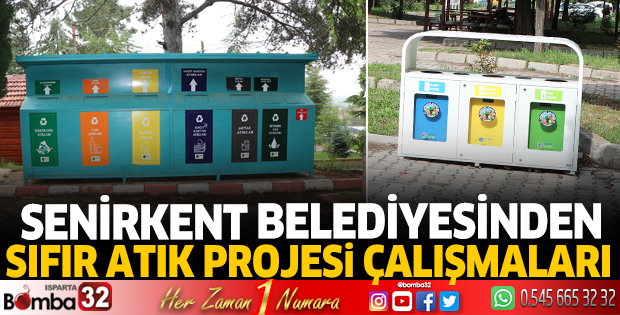Senirkent Belediyesinden sıfır atık çalışmaları