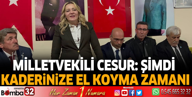 Senirkent, Yalvaç, Büyükkabaca’da da  Cesur’a yoğun ilgi