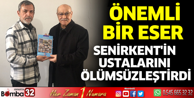 Senirkent'in ustalarını ölümsüzleştirdi