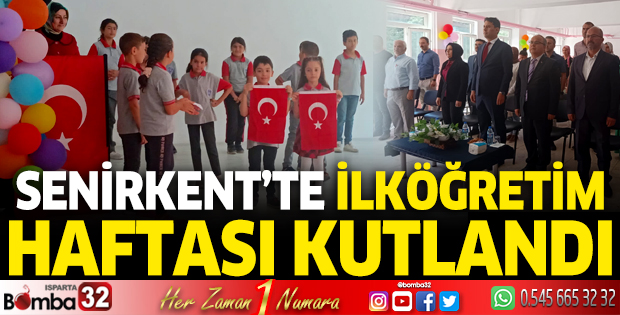Senirkent'te İlköğretim Haftası kutlandı