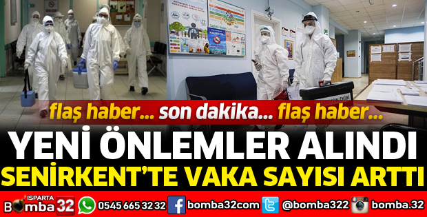 SENİRKENT'TE YENİ ÖNLEMLER ALINDI