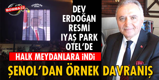 ŞENOL'DAN ÖRNEK DAVRANIŞ