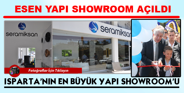 SERAMİKSAN MAĞAZASI HİZMETE GİRDİ 