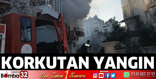 Serik'te ev yangını korkuttu, itfaiye 2 kediyi kurtardı