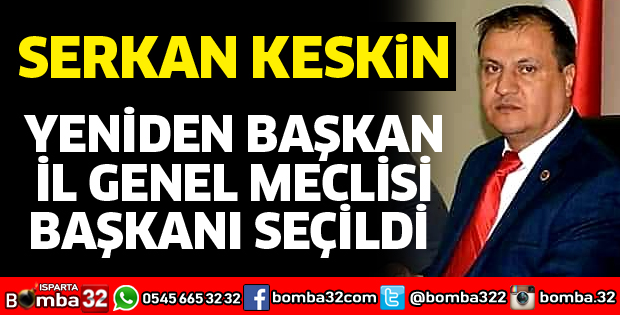 Serkan Keskin tekrar başkan