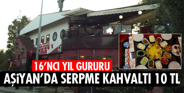 SERPME KAHVALTI 10 TL