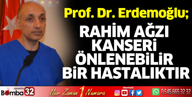 Serviks kanseri önlenebilir bir hastalıktır