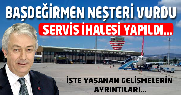 SERVİS İHALESİ YAPILDI...