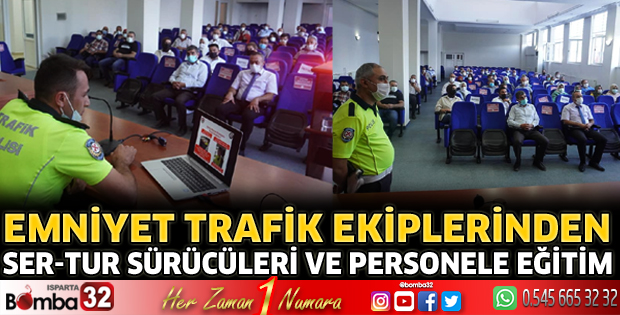 Servis şoförlerine eğitim