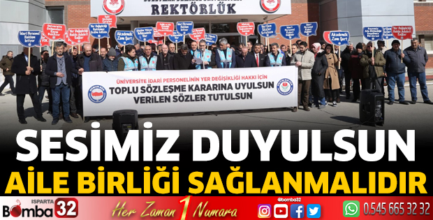 Sesimiz duyulsun
