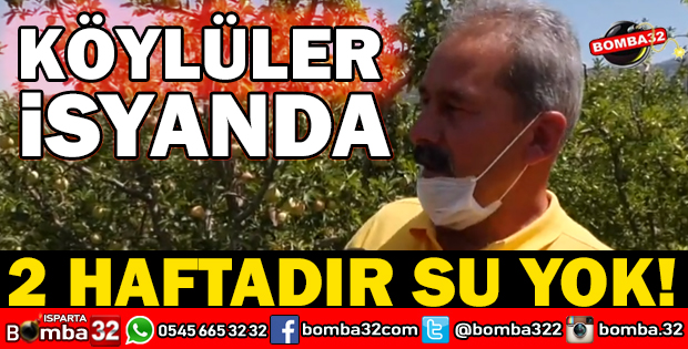 SEVİNÇBEY KÖYLÜLERİNİN SU İSYANI