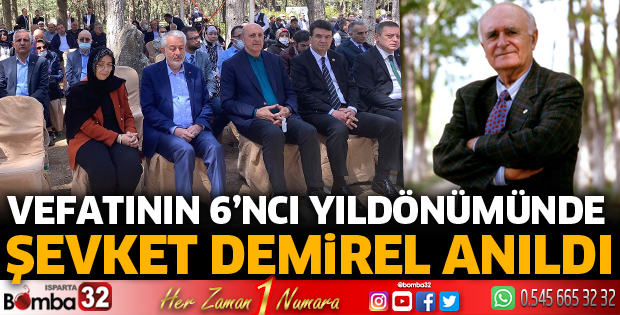 Şevket Demirel anıldı