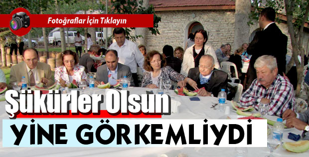 Şevket Demirel’in Karpuz Şöleni’nde dostluk perçinlendi