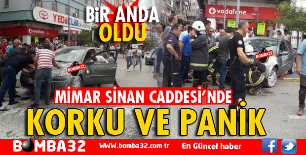 SEYİR HALİNDEKİ ARAÇ YANDI!