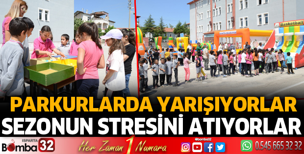 Sezonun stresini atıyorlar