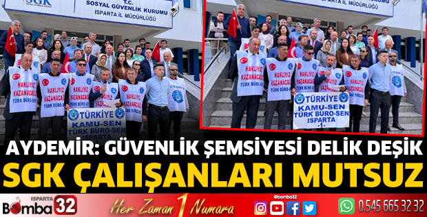 SGK çalışanları mutsuz