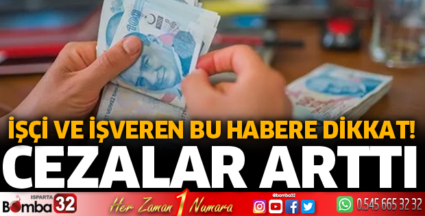 SGK kayıt dışı istihdamın önlenmesi için ceza rakamlarını arttırdı