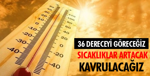 SICAKLIKLAR ARTACAK