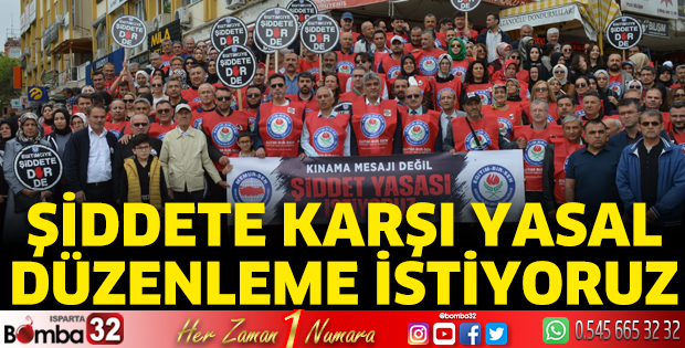 Şiddete karşı yasal düzenleme istiyoruz