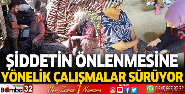 Şiddetin önlenmesine yönelik çalışmalar sürüyor