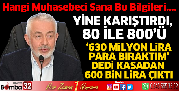 Sıfırları karıştırıyor galiba