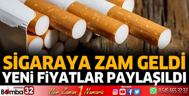 Sigaraya zam 