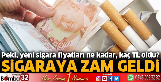 SİGARAYA ZAM