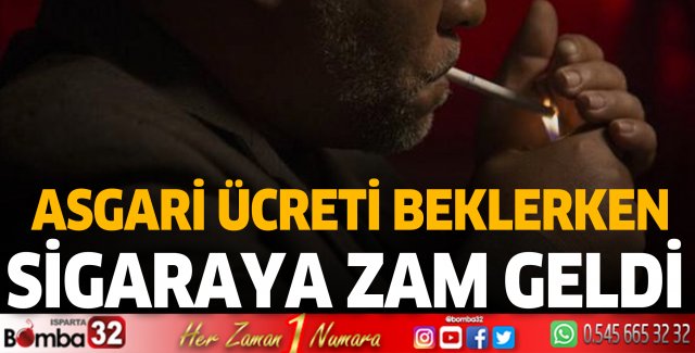 Sigaraya zam geldi