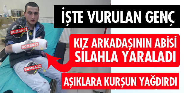 SİLAHLA YARALADI