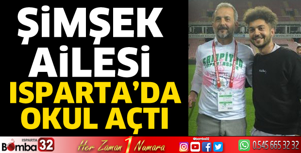 Şimşek ailesi okul açtı