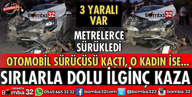 SIRLARLA DOLU İLGİNÇ KAZA