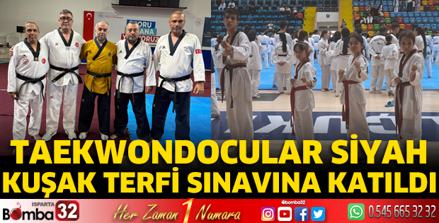 Siyah Kuşak Terfi Sınavı yapıldı