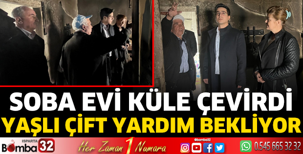 Soba evi küle çevirdi