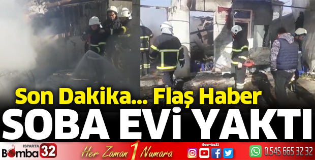 Soba evi yaktı