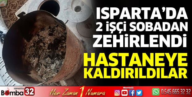Sobadan 2 kişi zehirlendi