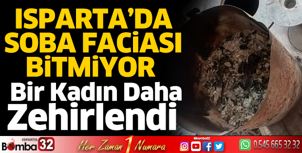 Sobadan bir kadın daha zehirlendi