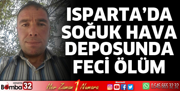 Soğuk hava deposunda iş kazası: 1 ölü