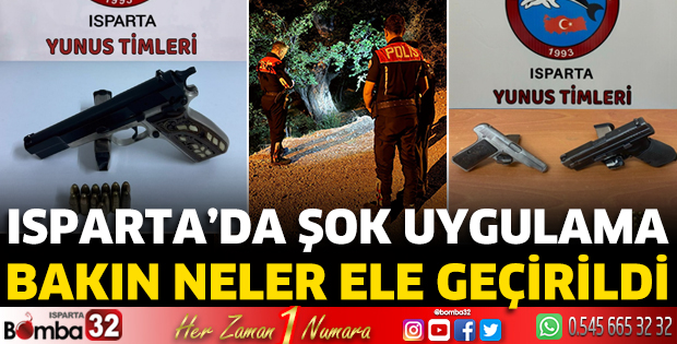 ŞOK uygulamada bakın neler ele geçirildi 