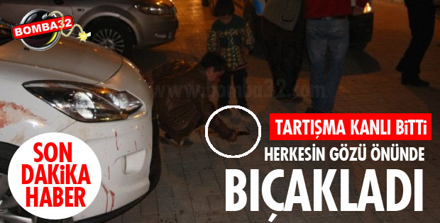 SOKAK ORTASINDA KANLI KAVGA