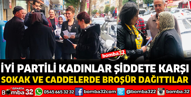 SOKAK VE CADDELERDE BROŞÜR DAĞITTILAR