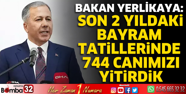 Son 2 yıldaki bayram tatillerinde 744 canımızı yitirdik