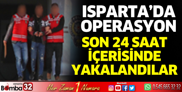 Son 24 saat içerisinde yakalandılar