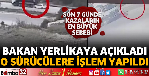 Son 7 günün ceza bilançosu yüksek