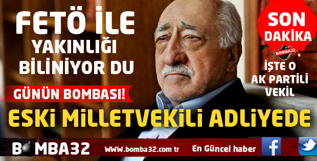 SON DAKİKA  GÜNÜN BOMBASI ADLİYE'YE SEVK EDİLDİ  