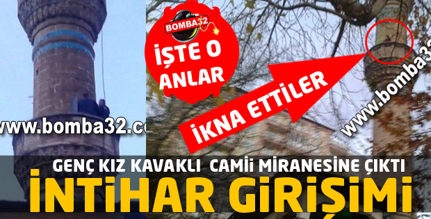 SON DAKİKA  ISPARTA'DA GENÇ KIZ İNTİHARA KALKIŞTI