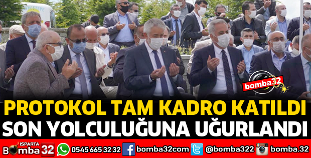 SON YOLCULUĞUNA UĞURLANDI